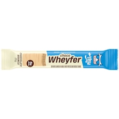 Barra de Proteina +MU Choco Wheyfer Chocolate Branco - Unidade - Foto 1