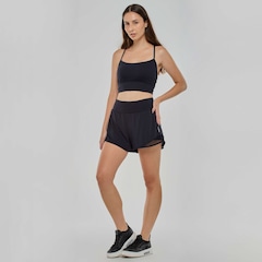 Short Running Com Recorte Vestem Feminino - Foto 3