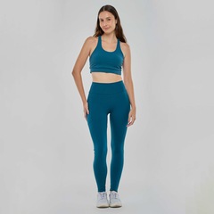 Calça Legging Com Bolso Latertal Vestem Feminina - Foto 3