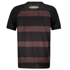 Camiseta do Flamengo Consciência Negra 25/26 Braziline Infantil - Foto 3
