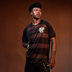 Camiseta do Flamengo Consciência Negra 25/26 Braziline Masculina - Foto 3