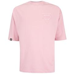 Camiseta Chicago Bulls NBA Faux Embossed N0502 Masculina - Foto 1