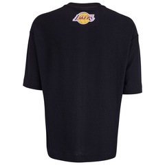 Camiseta Los Angeles Lakers NBA Mini Embroidery N0518 Masculina - Foto 2
