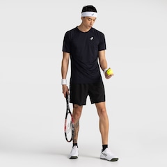 Camiseta ASICS Emblema Racket Masculina - Foto 3