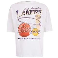 Camiseta Los Angeles Lakers NBA Vintage N0535 Masculina - Foto 1