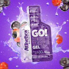 Gel Atlhetica Go Recovery Guarana e Açaí - Foto 7