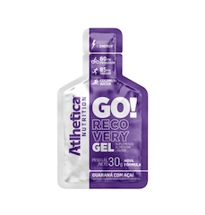 Gel Atlhetica Go Recovery Guarana e Açaí - Foto 1