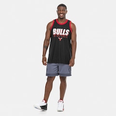 Camiseta Regata Chicago Bulls NBA Basket N0336 Masculina - Foto 4