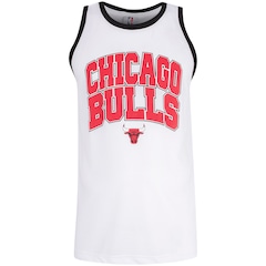 Camiseta Regata Chicago Bulls NBA Heritage N0637 Masculina - Foto 6
