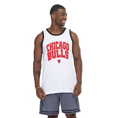 Camiseta Regata Chicago Bulls NBA Heritage N0637 Masculina - Foto 2