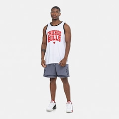 Camiseta Regata Chicago Bulls NBA Heritage N0637 Masculina - Foto 4