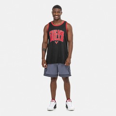 Camiseta Regata Chicago Bulls NBA Heritage N0637 Masculina - Foto 4