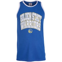 Camiseta Regata Golden State Warriors NBA Heritage N0640 Masculina - Foto 1