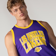 Camiseta Regata NBA Heritage N1133 LA Lakers - Masculina - Foto 1