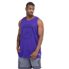 Camiseta Regata Los Angeles Lakers NBA Inflated N1536  Masculina - Foto 2