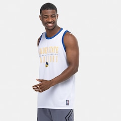 Camiseta Regata Golden State Warriors NBA Conference NB882 Masculina - Foto 5