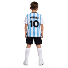 Kit Fardamento Seleção da Argentina AFA 26/27 Infantil - Foto 2