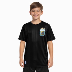 Camiseta Seleção da Argentina Recorte AFA 26/27 Infantil - Foto 1