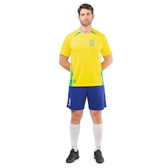 Camiseta Penta da Seleção do Brasil CBF 26/27 Masculina - Foto 3