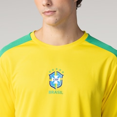 Camiseta da Seleção do Brasil Recorte CBF 26/27 Masculina - Foto 4