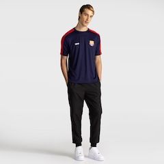 Camiseta Barcelona Recorte Licenciada Dry Masculina - Foto 7