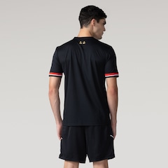 CAMISETA SPFC JACQUARD MASC PRETA - Foto 3