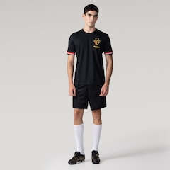 CAMISETA SPFC JACQUARD MASC PRETA - Foto 4