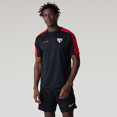 CAMISA SPFC RECORTE MASC PRETA - Foto 1