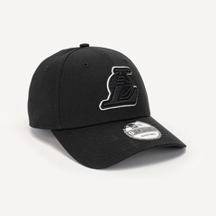 Boné Los Angeles Lakers NBA New Era Team Outline 9Forty Adulto - Foto 3