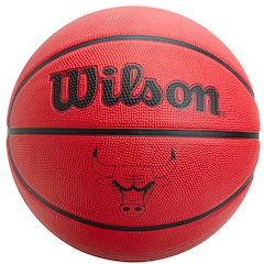 Bola de Basquete Wilson NBA Chicago Bulls Tribute Solid - Foto 1