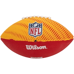 Bola de Futebol Americano Wilson NFL Team Tailgate JR Kansas Chiefs - Foto 3