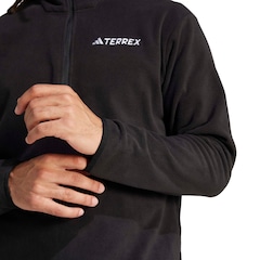 Jaqueta adidas Fleece 1/2 Zíper Multi Essentials - Masculina - Foto 9