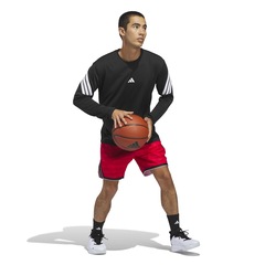 Camiseta Manga Longa adidas Crazylite LS - Masculina - Foto 3