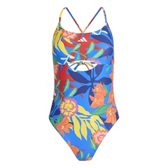 Maiô adidas Natação Flowers - Feminino - Foto 6