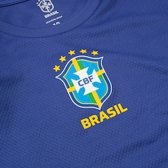 Camiseta da Seleção do Brasil Com Recorte CBF 26/27 Infantil - Foto 4