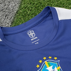 Camiseta da Seleção do Brasil Com Recorte CBF 26/27 Infantil - Foto 5