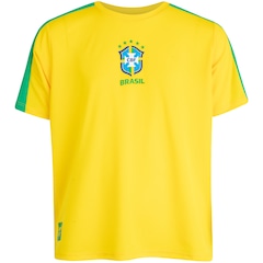 Camiseta da Seleção do Brasil Com Recorte CBF 26/27 Infantil - Foto 6