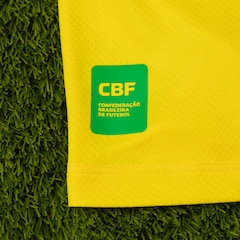 Camiseta da Seleção do Brasil Com Recorte CBF 26/27 Infantil - Foto 5