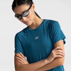 Camiseta New Balance Infinity Propel Feminina - Foto 4
