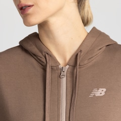 Blusão LS New Balance com Capuz Feminino - Foto 5