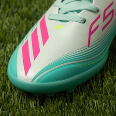 Chuteira Society Infantil adidas F50 Messi League - Foto 9