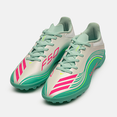 Chuteira Society Infantil adidas F50 Messi League - Foto 5