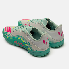 Chuteira Society Infantil adidas F50 Messi League - Foto 6