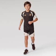 Camisa do Flamengo Treino Atleta 26/27 adidas Infantil - Foto 3