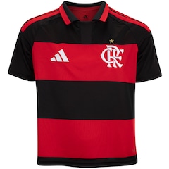 Camisa do Flamengo I 26/27 Torcedor adidas Infantil - Foto 2