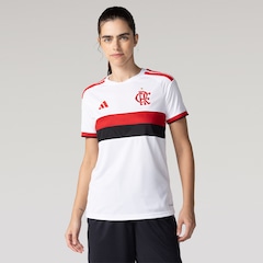 Camisa do Flamengo II Torcedor adidas Feminina - Foto 1