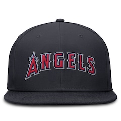 Boné Unissex MLB Los Angeles Angels Nike Dri-FIT True Round Aba Reta - Foto 2