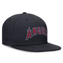 Boné Unissex MLB Los Angeles Angels Nike Dri-FIT True Round Aba Reta - Foto 3