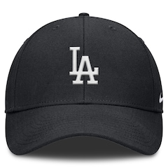 Boné Unissex MLB Los Angeles Dodgers Nike Dri-FIT Club Aba Curva - Foto 2
