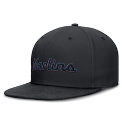 Boné Unissex MLB Miami Marlins Nike Dri-FIT True Round Aba Reta - Foto 1